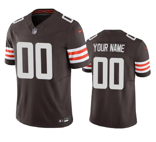 Custom Cleveland Browns Vapor F.U.S.E. Limited Jersey